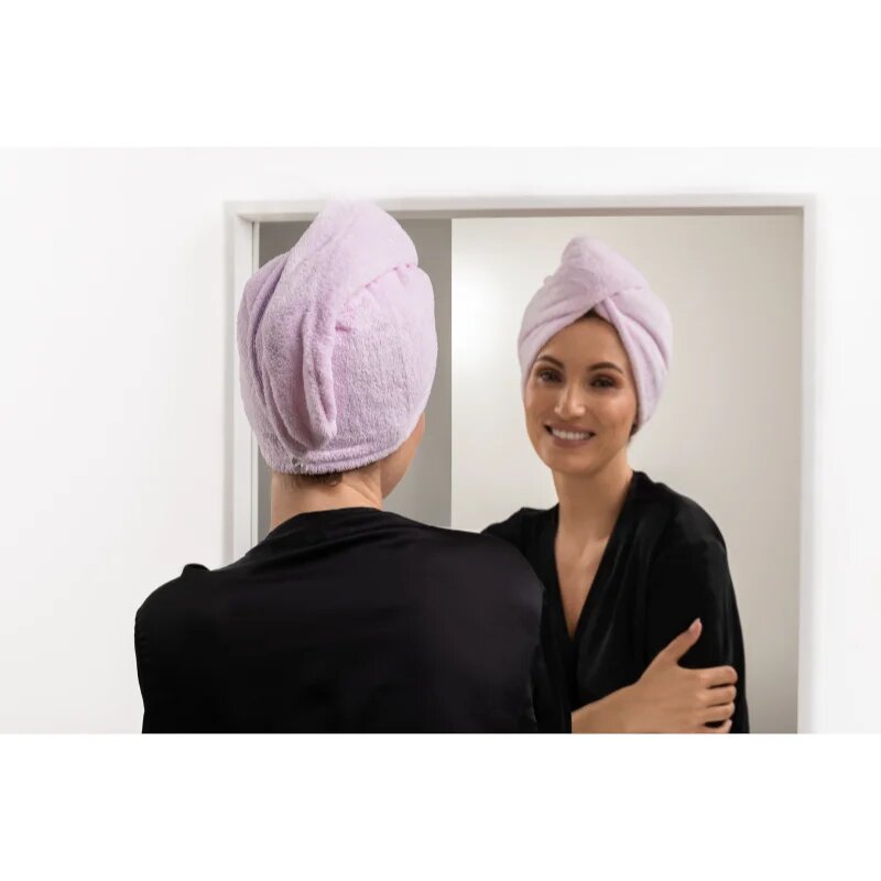 Notino Spa Collection Hair Towel törölköző hajra Lilac 1 db