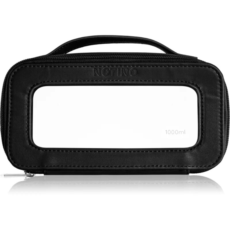 Notino Travel Collection In-Flight Pouch kozmetikai doboz Black 20x10x5 cm 1 db