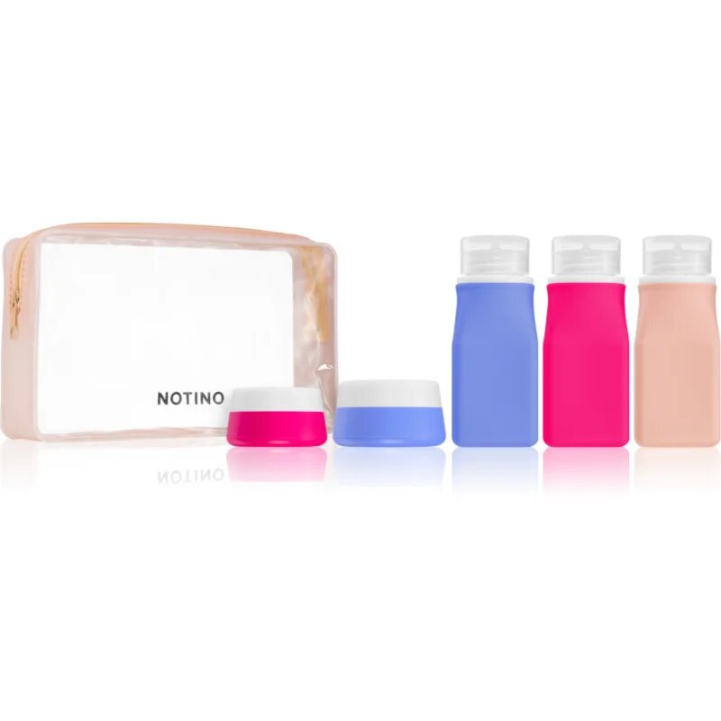 Notino Travel Collection Silicone Travel Bottles Set utazóflakonok