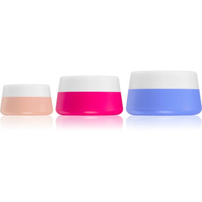 Notino Travel Collection Silicone Travel Jars Set utazóflakonok