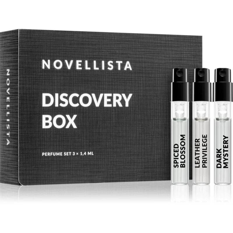 NOVELLISTA Discovery Box Black Edition By Eau de Parfum unisex 3x1.4 ml