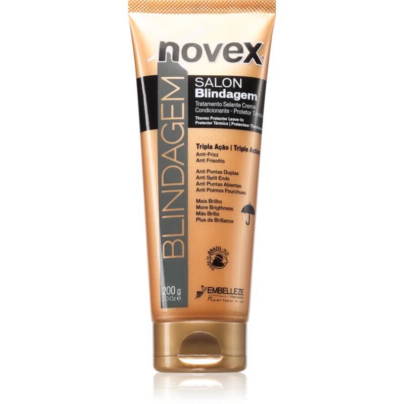 Novex Blindagem termovédő tej hajra 200 g