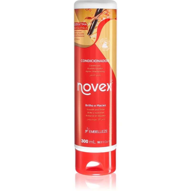 Novex Brazilian Keratin erősítő és revitalizáló kondicionáló 300 ml