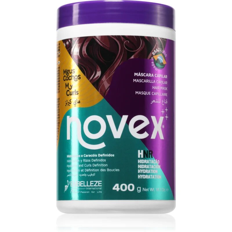 Novex My Curls maszk göndör hajra 400 g