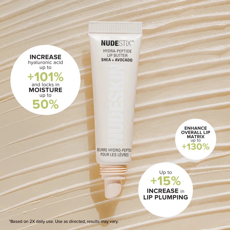 Nudestix Nudeskin Hydra-Peptide Lip Butter Tint Set ajándékszett az ajkakra