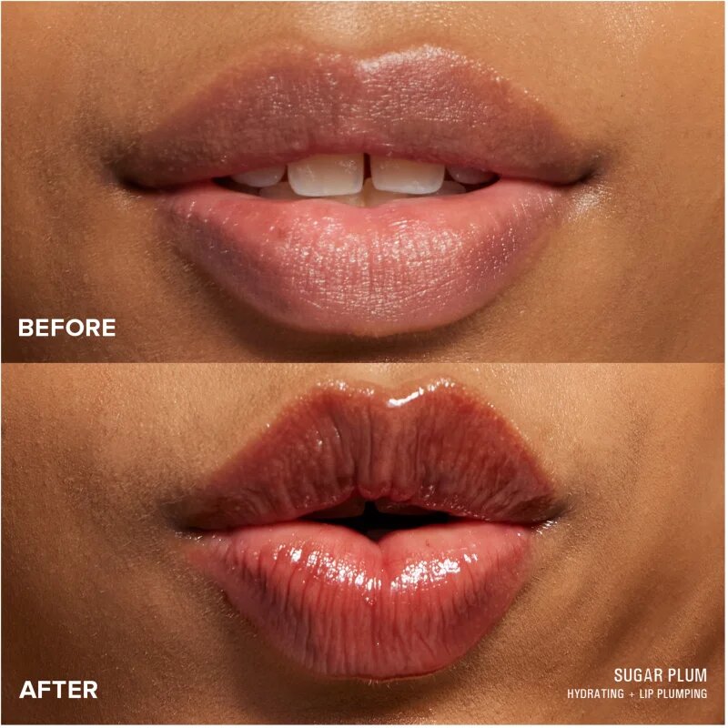 Nudestix Nudeskin Hydrating Peptide Lip Butter Mélyen tápláló vaj az ajkakra árnyalat Sugar Plum 10 ml
