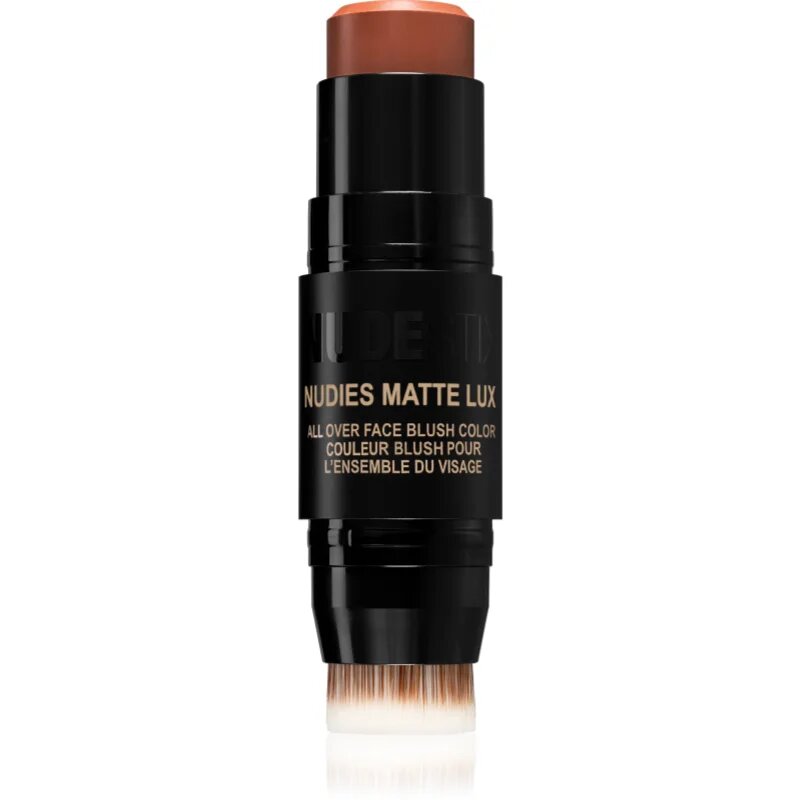 Nudestix Nudies Matte Lux multifunkcionális smink a szemre az ajkakra és az arcra árnyalat Dolce Darlin' 7 g