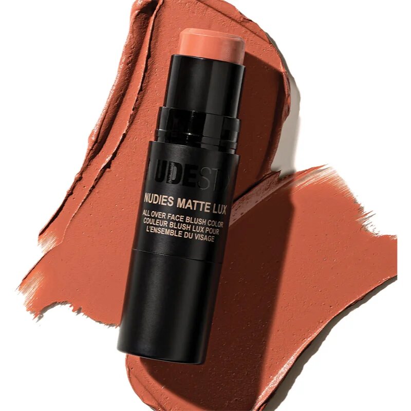 Nudestix Nudies Matte Lux multifunkcionális smink a szemre az ajkakra és az arcra árnyalat Dolce Darlin' 7 g
