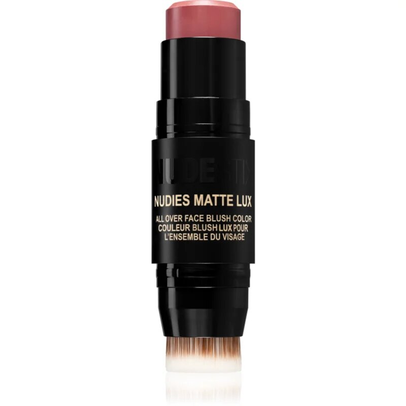 Nudestix Nudies Matte Lux multifunkcionális smink a szemre az ajkakra és az arcra árnyalat Rosy Posy 7 g