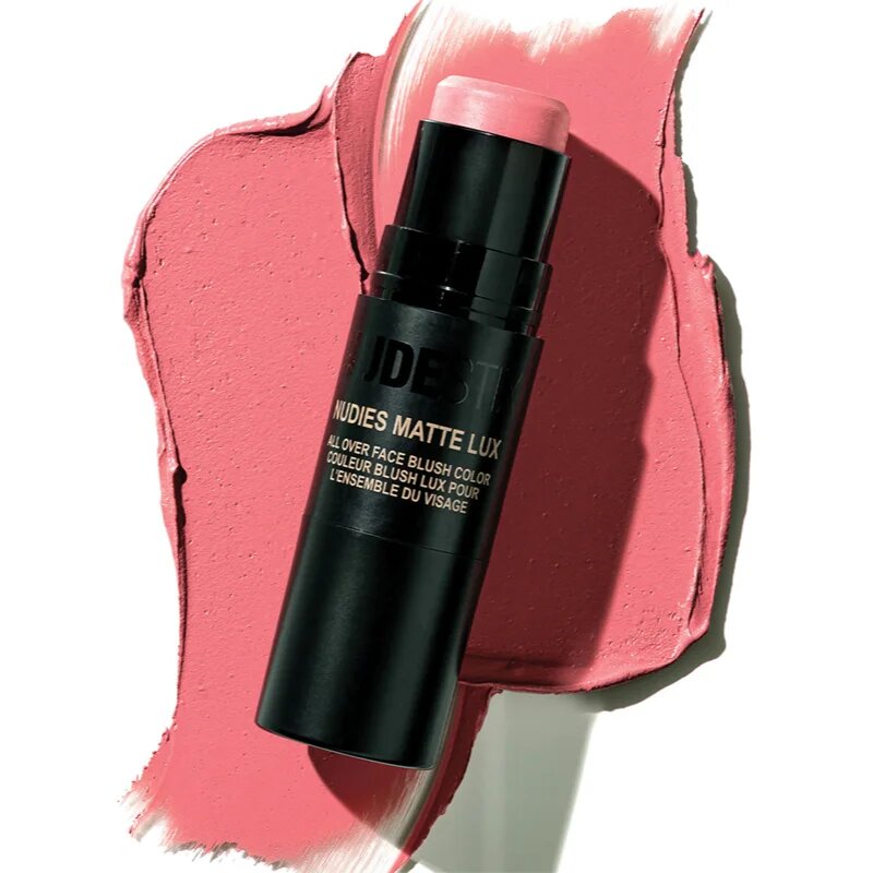 Nudestix Nudies Matte Lux multifunkcionális smink a szemre az ajkakra és az arcra árnyalat Rosy Posy 7 g