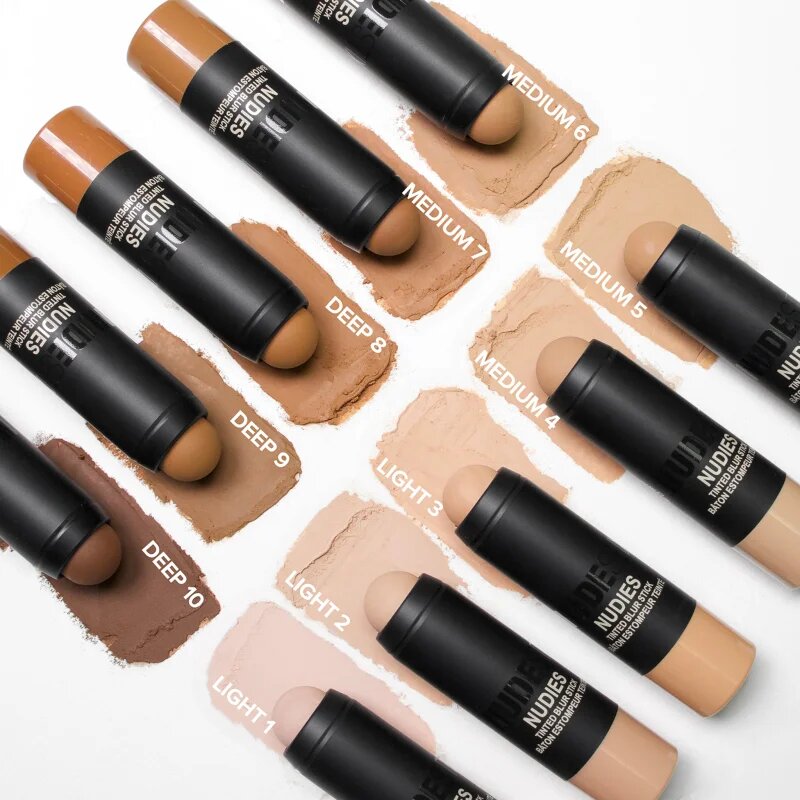 Nudestix Tinted Blur Foundation Stick korrektor ceruza természetes hatásért árnyalat Light 3 6 g