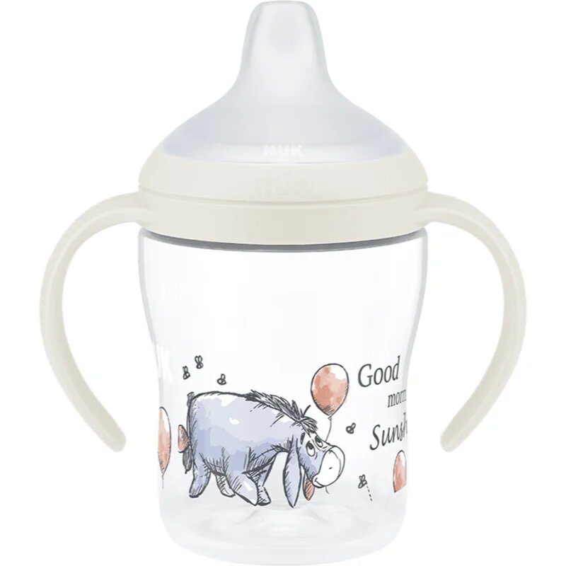NUK Perfect Match Disney gyakorlóbögre fogantyúval Eeyore 6m+ 1 db