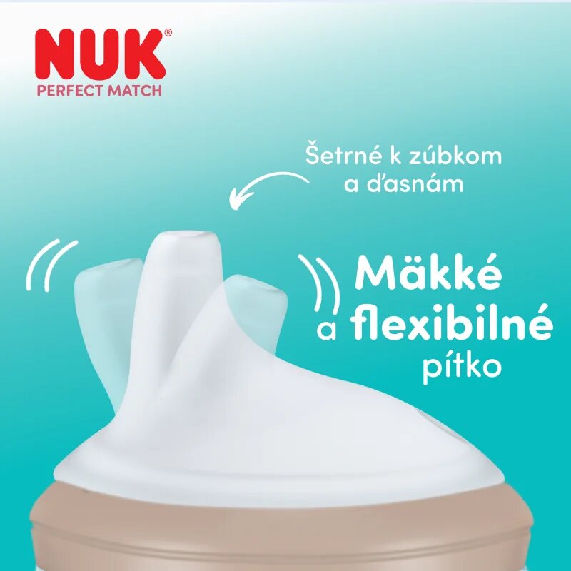 NUK Perfect Match Disney gyakorlóbögre fogantyúval Eeyore 6m+ 1 db