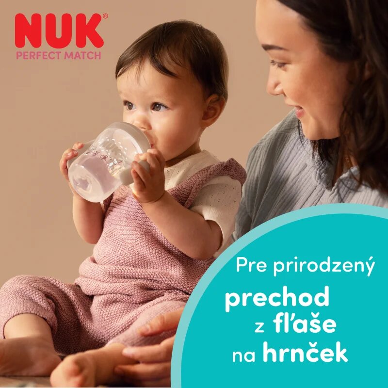 NUK Perfect Match Sheep tanulópohár hőmérséklet-figyeléssel 6m+ 1 db