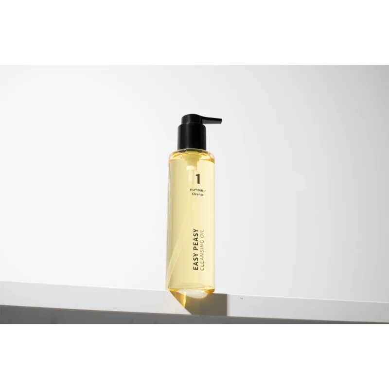 Numbuzin No. 1 Easy Peasy Cleansing Oil tisztító és sminklemosó olaj hidratálja a bőrt és minimalizálja a pórusokat 200 ml