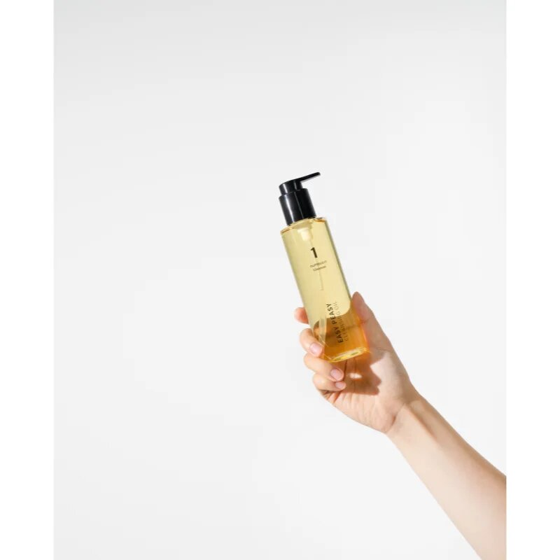 Numbuzin No. 1 Easy Peasy Cleansing Oil tisztító és sminklemosó olaj hidratálja a bőrt és minimalizálja a pórusokat 200 ml