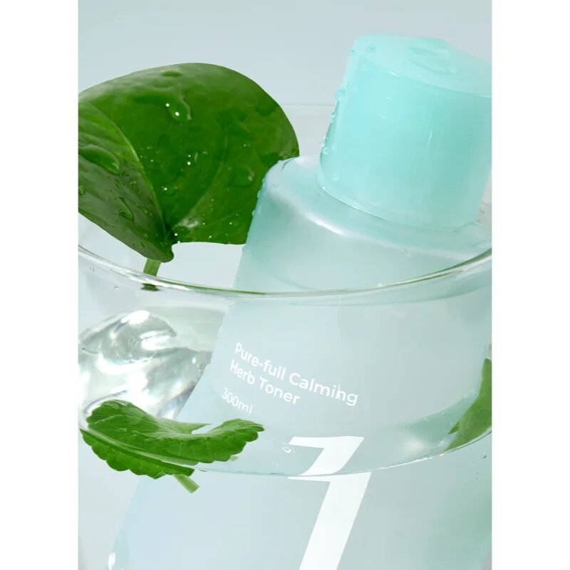 Numbuzin No. 1 Pure-Full Calming Herb Toner nyugtató tonik arcra a problémás bőrre 300 ml