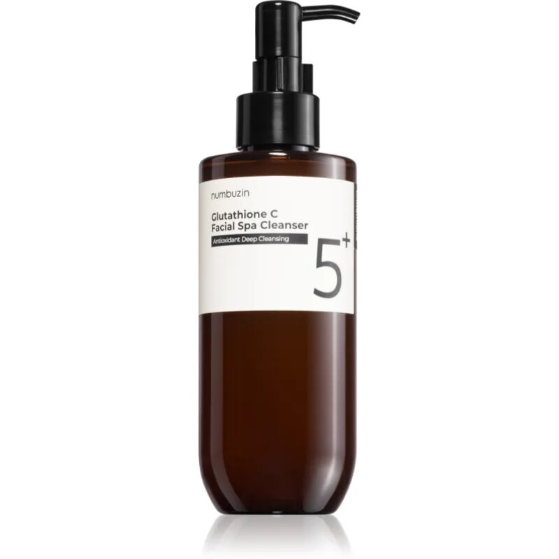 Numbuzin No. 5 Glutathione C Facial Spa Cleanser tisztító és sminklemosó olaj az élénk bőrért 200 ml
