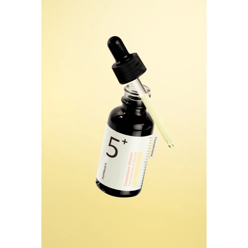 Numbuzin No. 5 Glutathione Vitamin Concentrated Serum koncentrált bőrszérum a hiperpigmentációs bőrre 30 ml