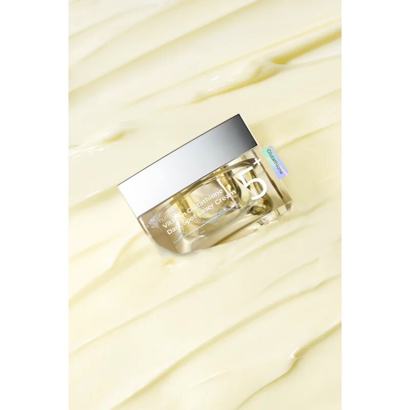 Numbuzin No. 5 Vitamin Glutathione Dark Spot Laser Cream élénkítő krém a pigment foltok ellen 50 ml