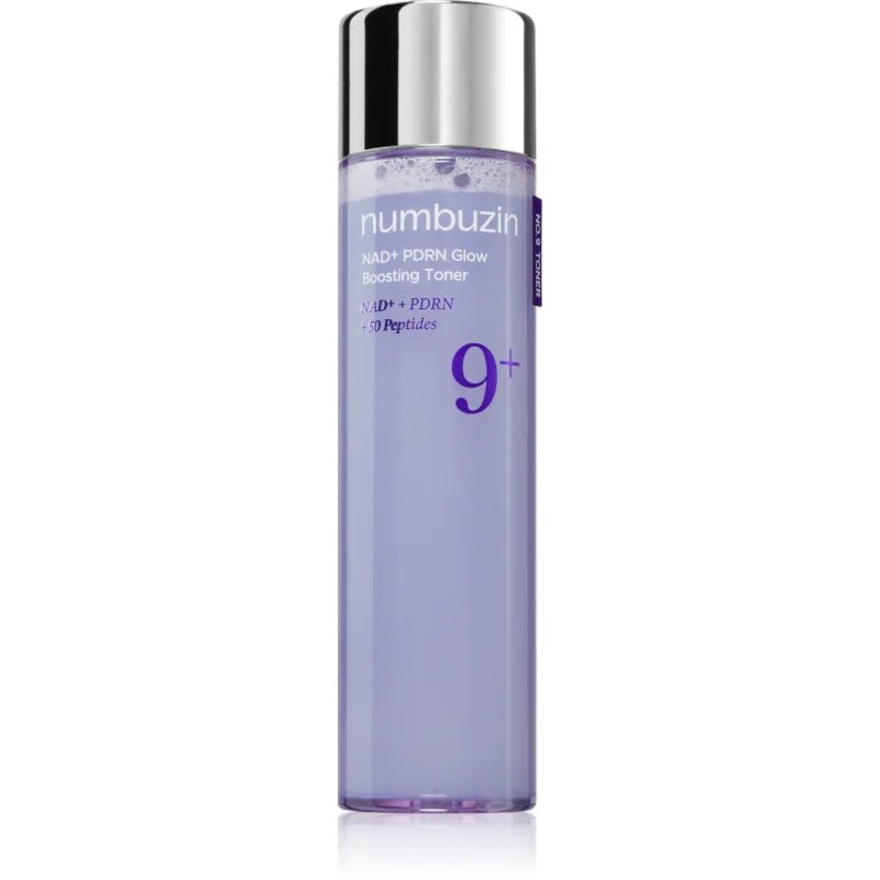 Numbuzin No. 9 NAD+ PDRN Glow Boosting Toner élénkítő arctonik feszesítő hatással 150 ml