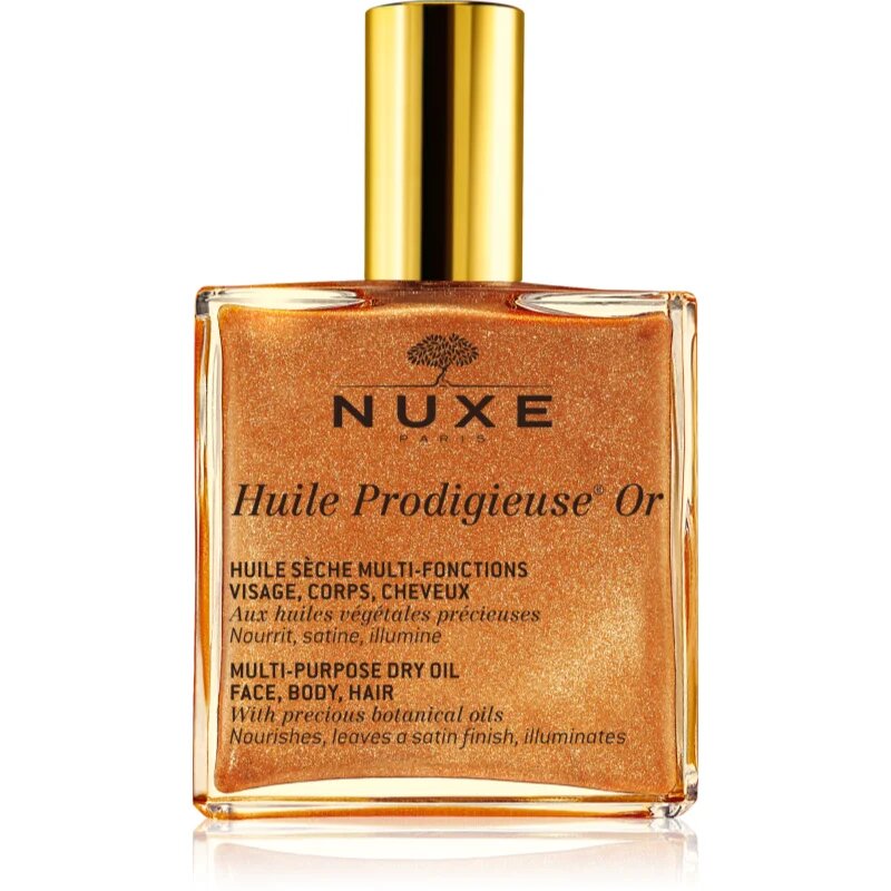 Nuxe Huile Prodigieuse Or multifunkciós csillogó olaj arcra testre és hajra 100 ml