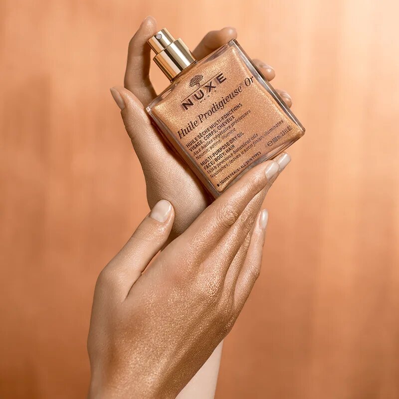 Nuxe Huile Prodigieuse Or multifunkciós csillogó olaj arcra testre és hajra 100 ml