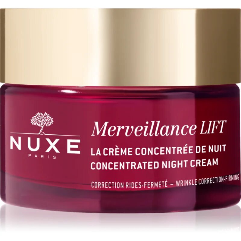 Nuxe Merveillance Lift feszesítő éjszakai krém ránckorrekcióhoz 50 ml
