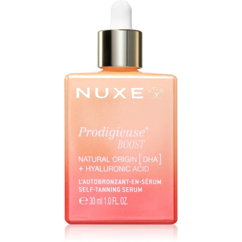 Nuxe Prodigieuse Boost Self-Tanning Serum önbarnító szérum arcra 30 ml