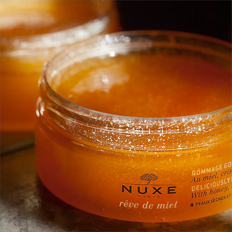 Nuxe Rêve de Miel Deliciously Nourishing Body Scrub tápláló testpeeling 175 ml