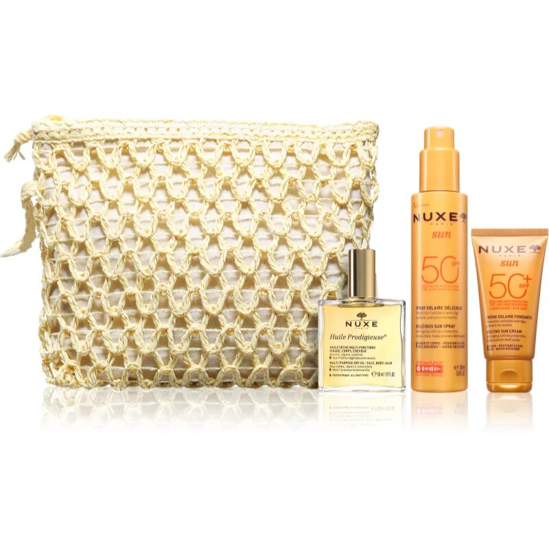 Nuxe Sun Silky Summer Routine szett napozáshoz
