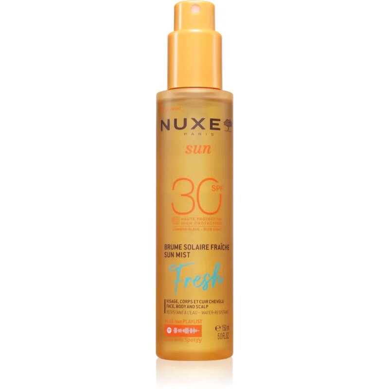 Nuxe Sun Sun Mist Fresh SPF 30 napozó spray SPF 30 150 ml