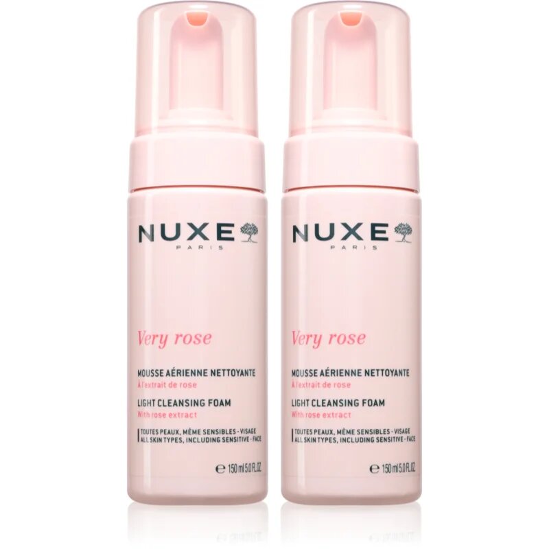 Nuxe Very Rose finoman tisztító hab