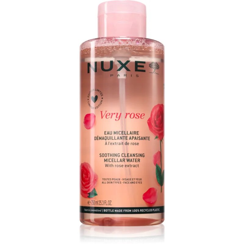 Nuxe Very Rose nyugtató micellás víz 750 ml