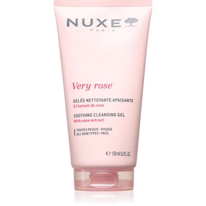 Nuxe Very Rose nyugtató tisztító gél 150 ml