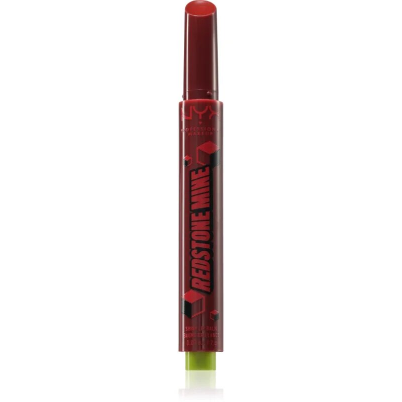 NYX Professional Makeup A Minecraft Movie ajakbalzsam árnyalat Redstone Mine 2 g