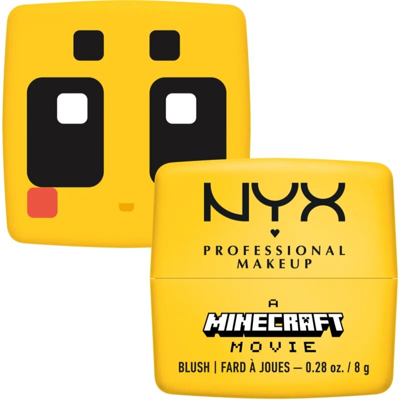 NYX Professional Makeup A Minecraft Movie arcpirosító árnyalat Honeycomb Hottie 8 g