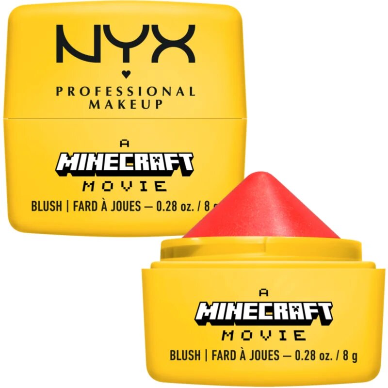 NYX Professional Makeup A Minecraft Movie arcpirosító árnyalat Honeycomb Hottie 8 g