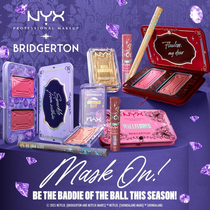 NYX Professional Makeup Bridgerton Royal Butter Gloss ajakfény árnyalat 02 Praline 8 ml