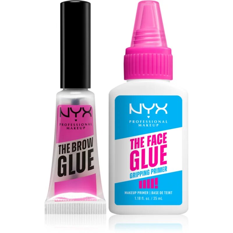 NYX Professional Makeup Brow & Face Glue szett
