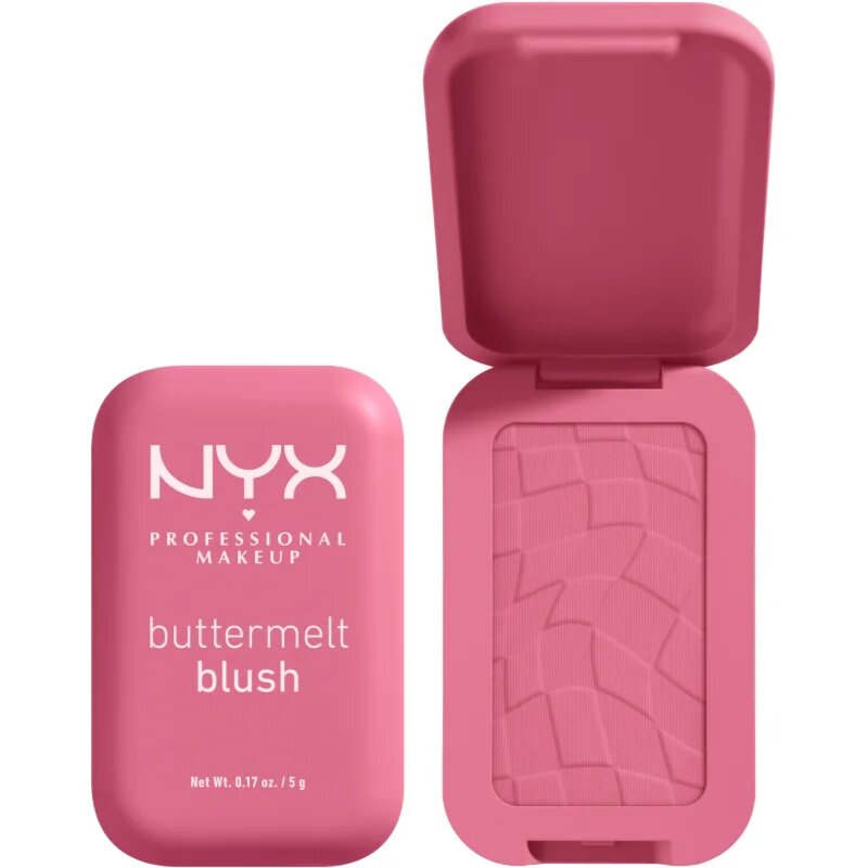 NYX Professional Makeup Buttermelt Blush púderes arcpír árnyalat 06 For the Butta 5 g