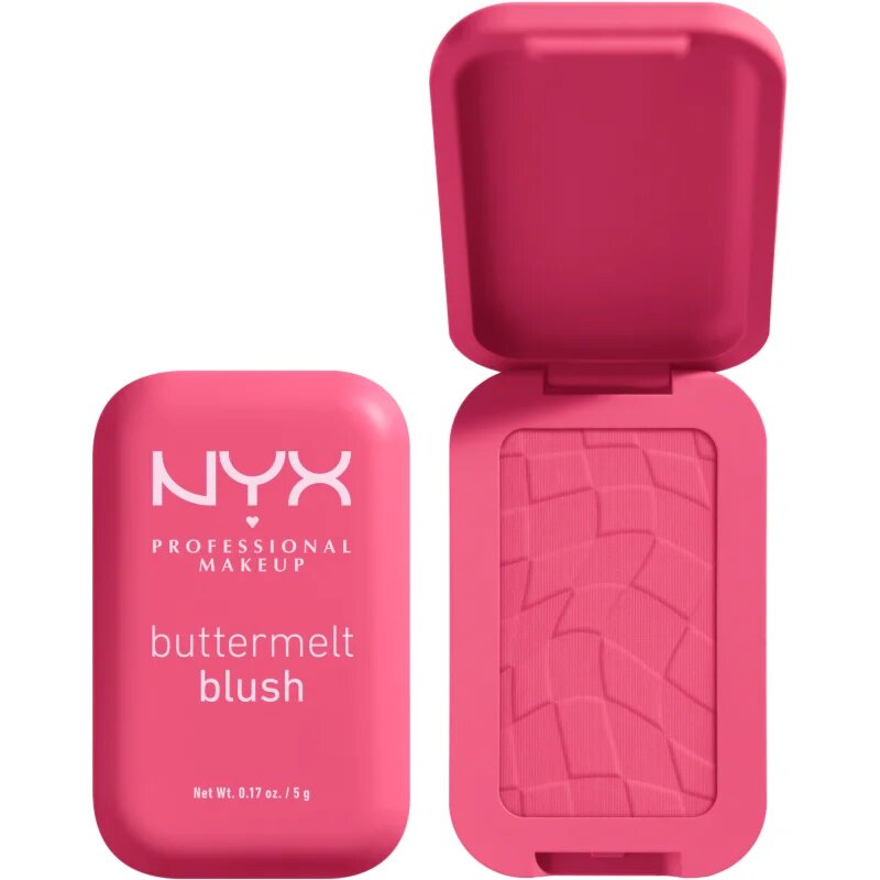 NYX Professional Makeup Buttermelt Blush púderes arcpír árnyalat 08 Gettin Butta 5 g
