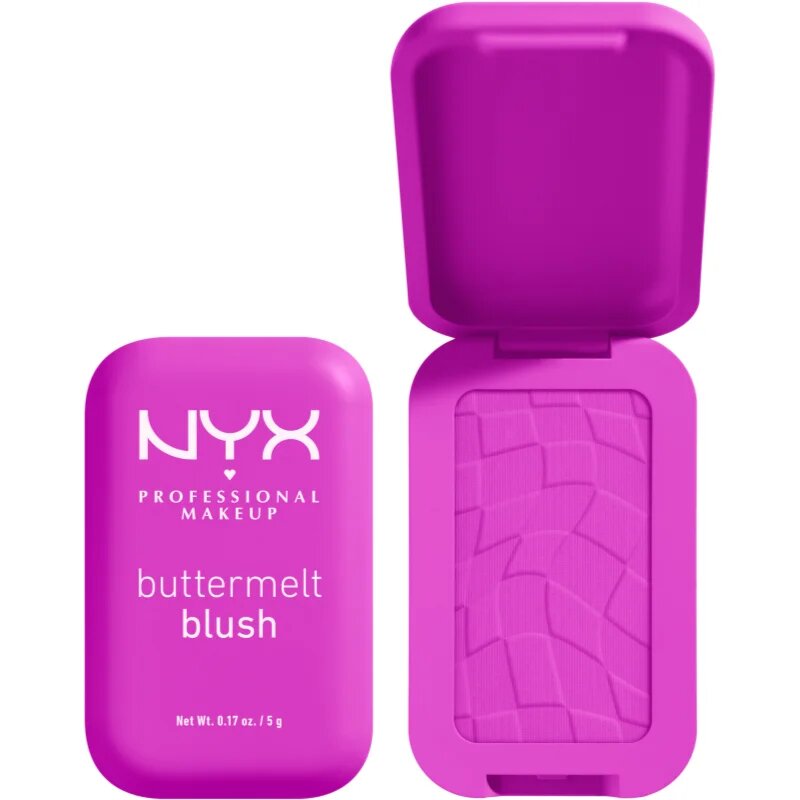 NYX Professional Makeup Buttermelt Blush púderes arcpír árnyalat 12 All The Butta 5 g