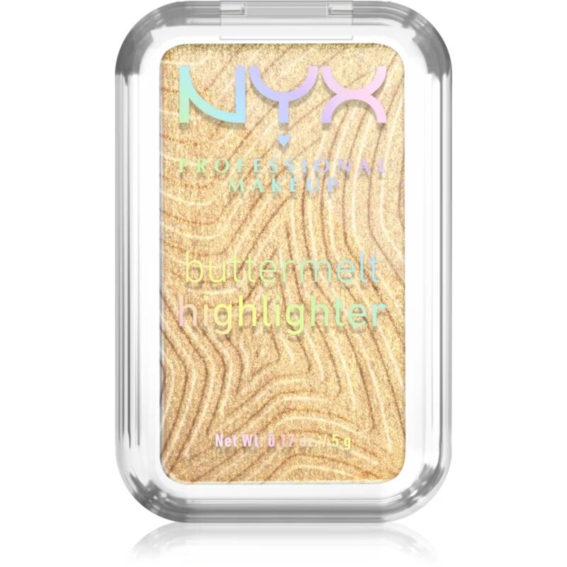 NYX Professional Makeup Buttermelt Highlighter highlighter árnyalat butta than gold 25 5 g