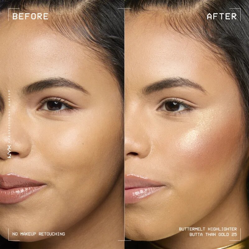 NYX Professional Makeup Buttermelt Highlighter highlighter árnyalat butta than gold 25 5 g