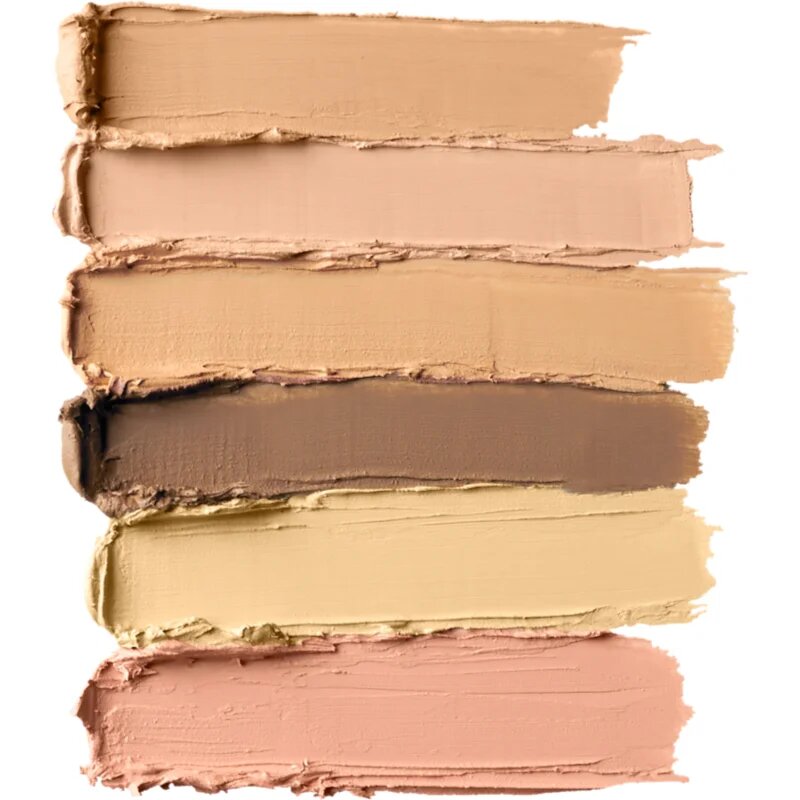 NYX Professional Makeup Conceal. Correct. Contour Korrektor és kontúrozó paletta árnyalat 01 Light 6 x 1.5 g