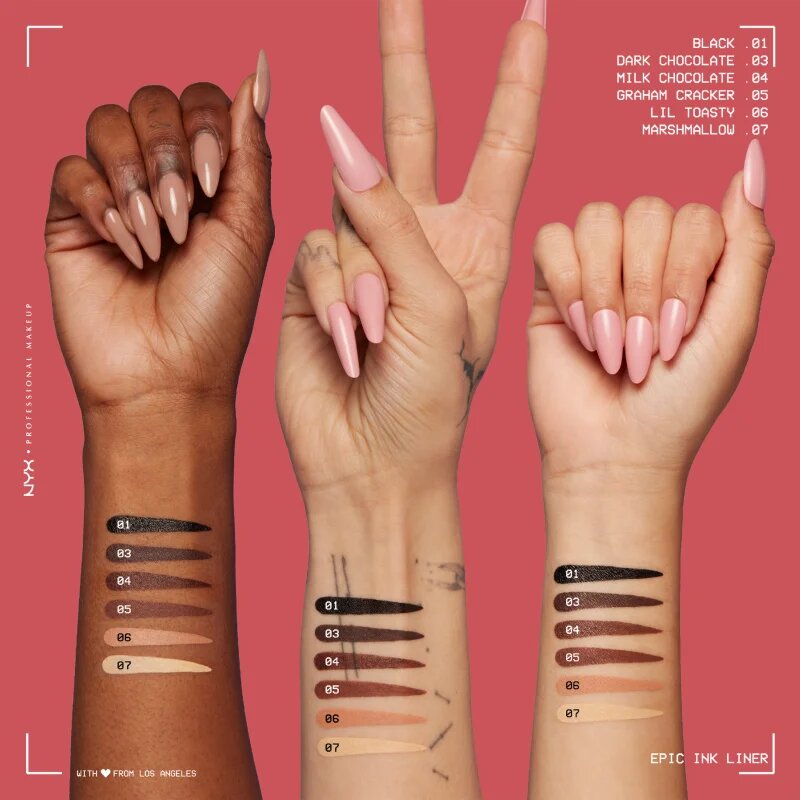 NYX Professional Makeup Epic Ink Szemceruza árnyalat Graham Cracker 1 ml