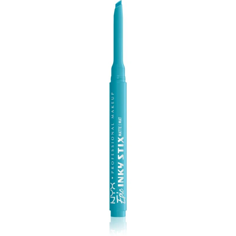 NYX Professional Makeup Epic Inky Stix tartós zselés szemceruza árnyalat 07 Cyber Cyan 1 g