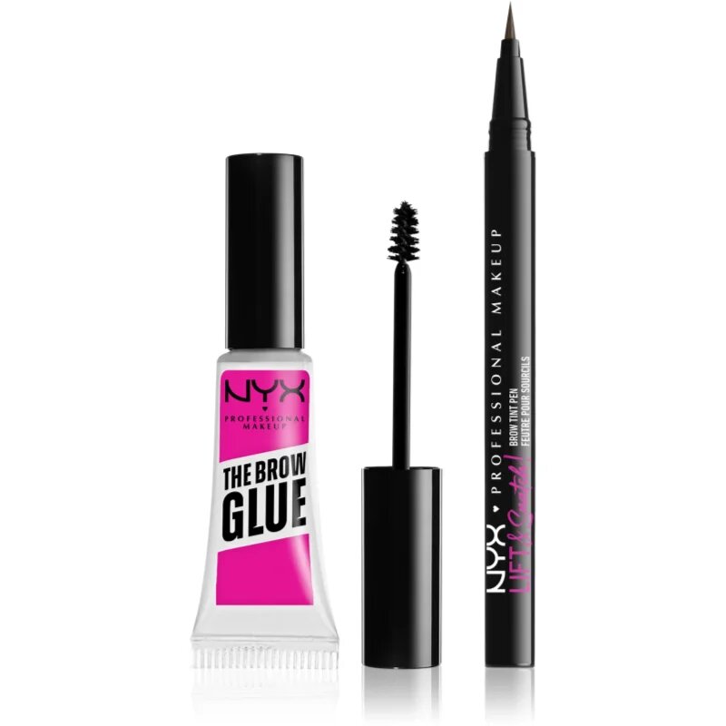 NYX Professional Makeup Eyebrow set szemöldök szett 2 db