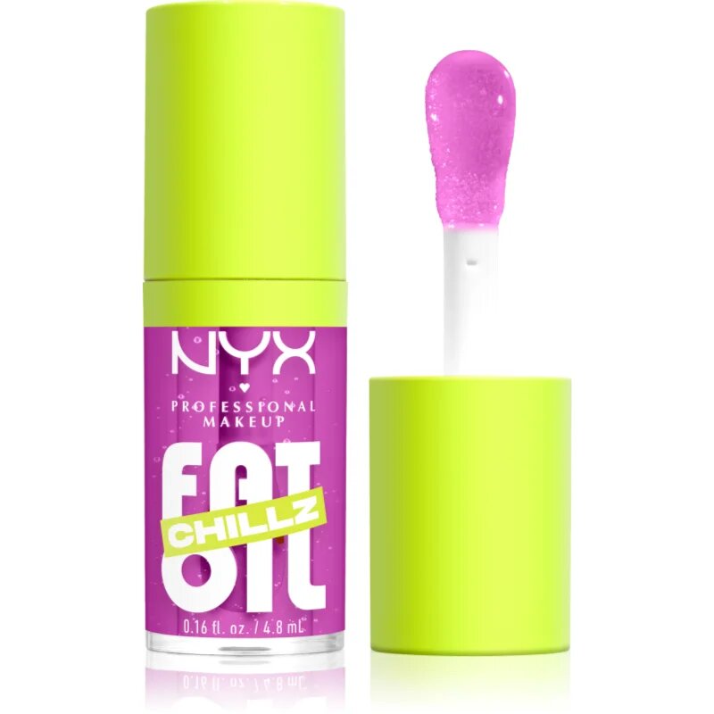 NYX Professional Makeup Fat Oil Chillz ajak olaj hűsítő hatással árnyalat 4.8 ml